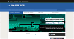 Desktop Screenshot of jogoonlinegratis.com.br